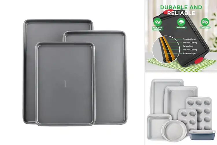 Detailed view of 10 Best Cookie Sheet Sets for Perfect Baking Results