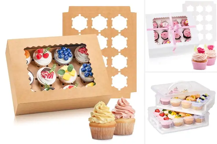 Detailed view of Best Cupcake Carriers With Removable Inserts