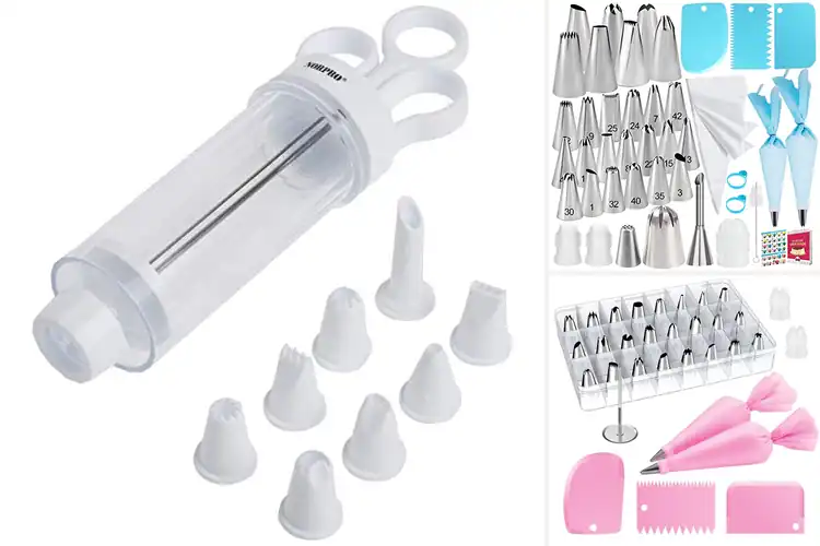 Detailed view of Best Cupcake Decorating Kit Essentials