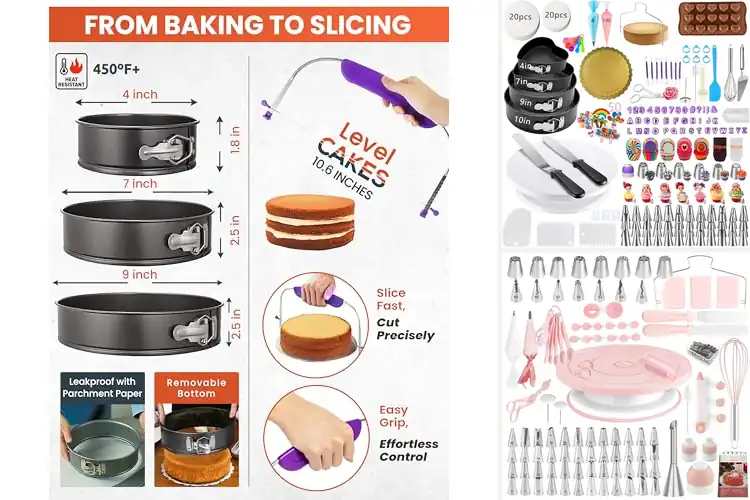 Detailed view of Best Cupcake Decorating Kit For Home Bakers