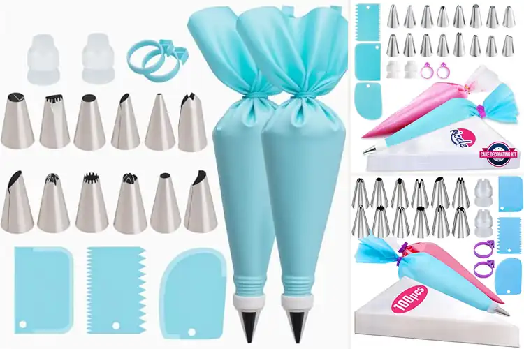 Detailed view of 10 Best Cupcake Decorating Sets: Master Smooth Frosting
