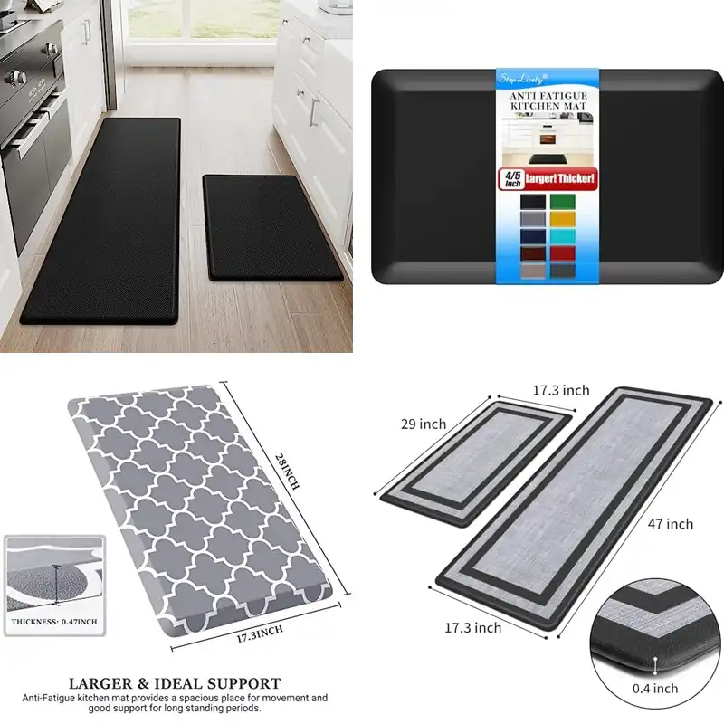 10 Best Cushioned Mats to Reduce Fatigue and Back Strain