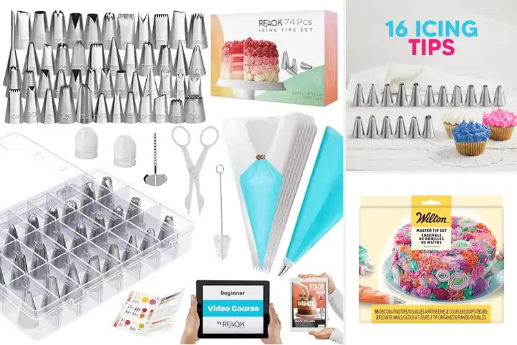 Detailed view of 10 Best Decorating Tip Sets: Master Stunning Cake Designs