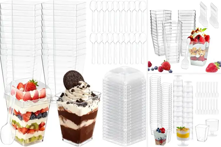 Detailed view of Best Dessert Cups: 10 Top Picks to Wow Your Guests