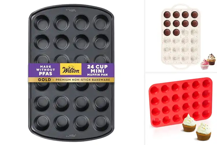 Detailed view of Best Dishwasher Safe Mini Muffin Pan