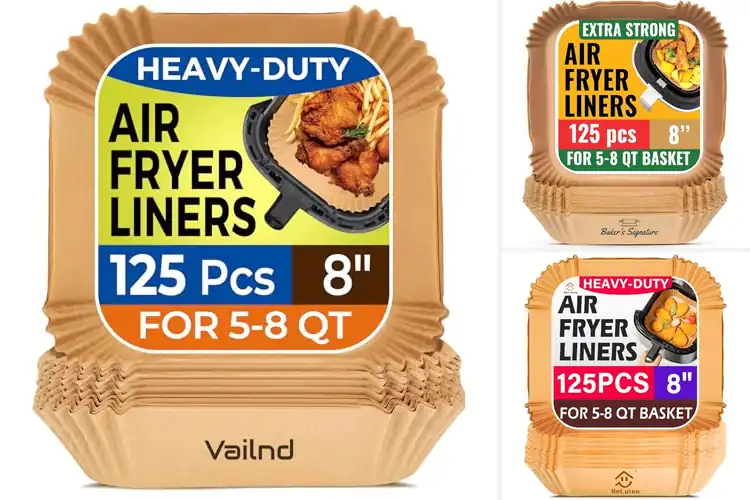 Detailed view of 10 Best Disposable Air Fryer Paper Liners – Clean Meals