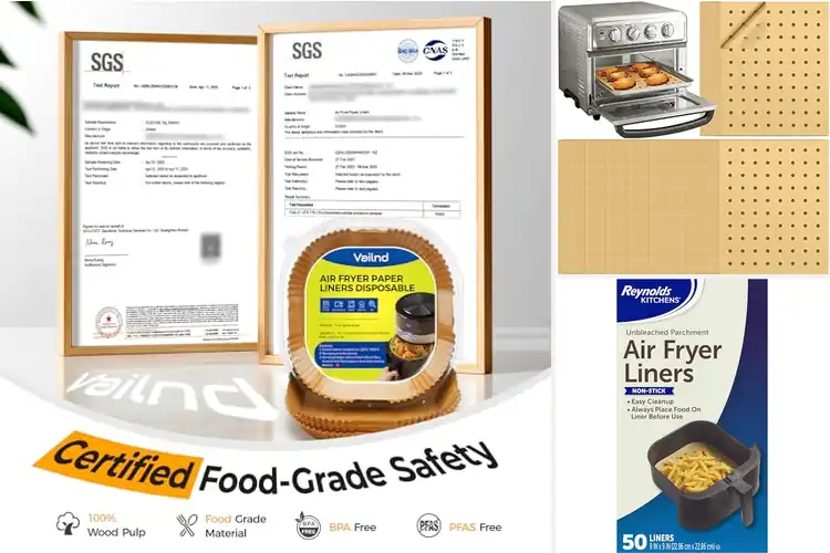 Detailed view of Best Disposable Liner Parchment for Easy Cleanup & Cooking