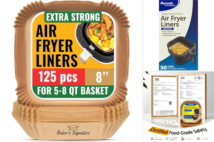 Detailed view of 10 Best Disposable Liners for Air Fryer – Quick Clean Up