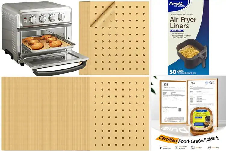 Detailed view of Best Disposable Parchment Paper Liners