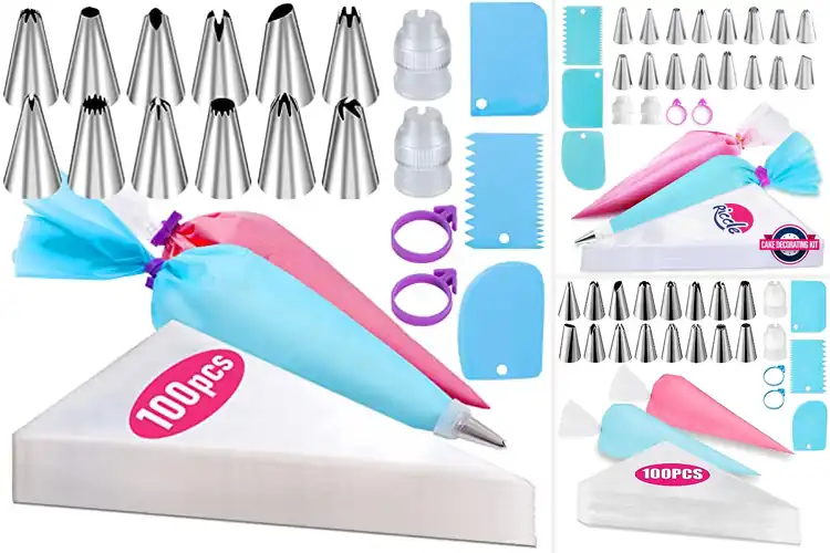 Detailed view of Best Disposable Piping Bags Set