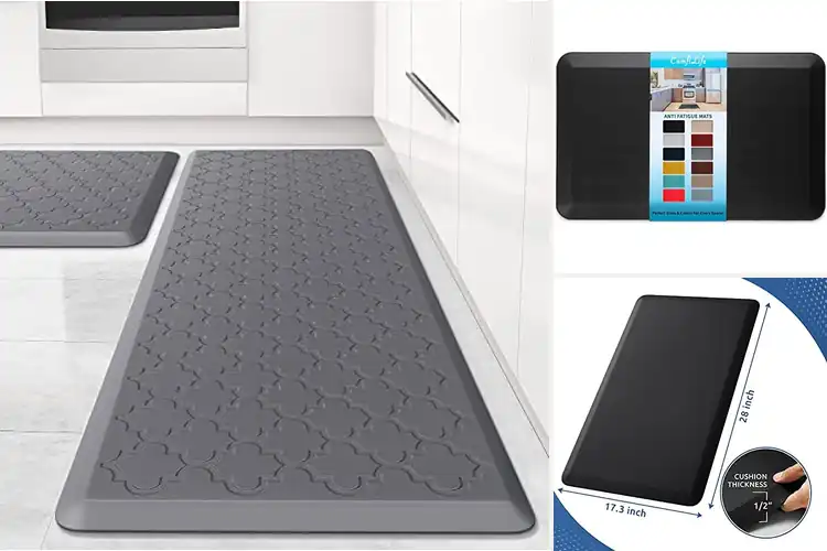 Detailed view of 10 Best Durable Kitchen Floor Mats for Comfort & Support