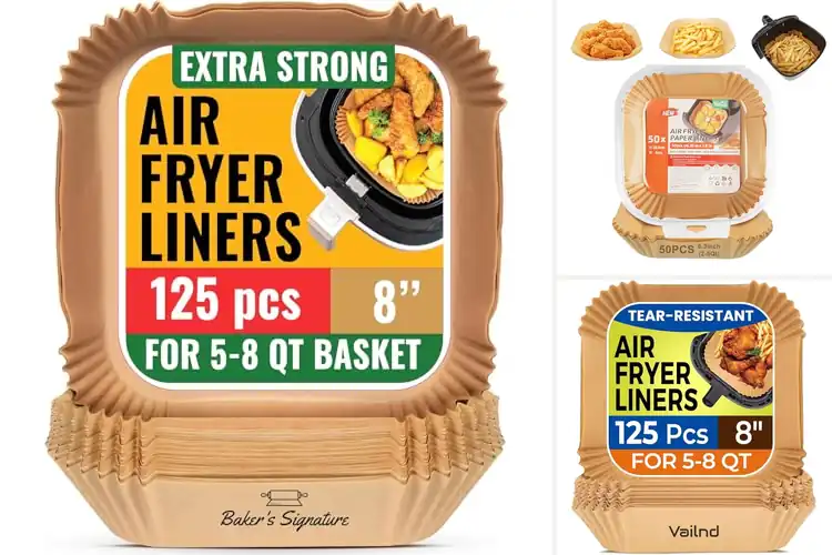 Detailed view of 10 Best Easy Clean Air Fryer Liners: Cook Smarter
