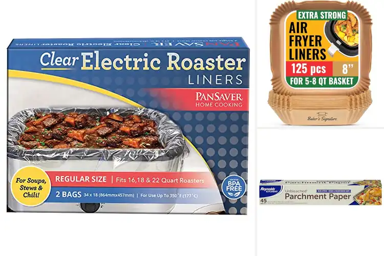 Detailed view of Best Easy Clean Cooking Liners