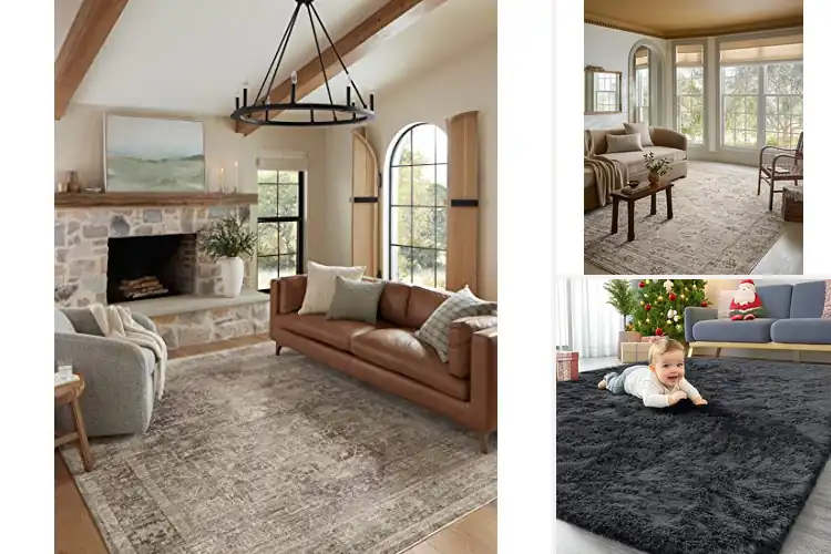 Detailed view of 10 Best Easy-Clean Rugs That Beat Messes in Style