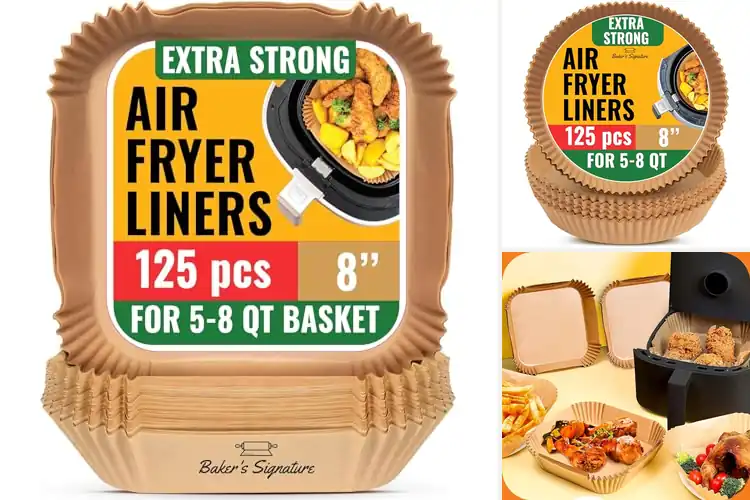 Detailed view of 10 Best Easy Cleanup Air Fryer Liners: Save Time