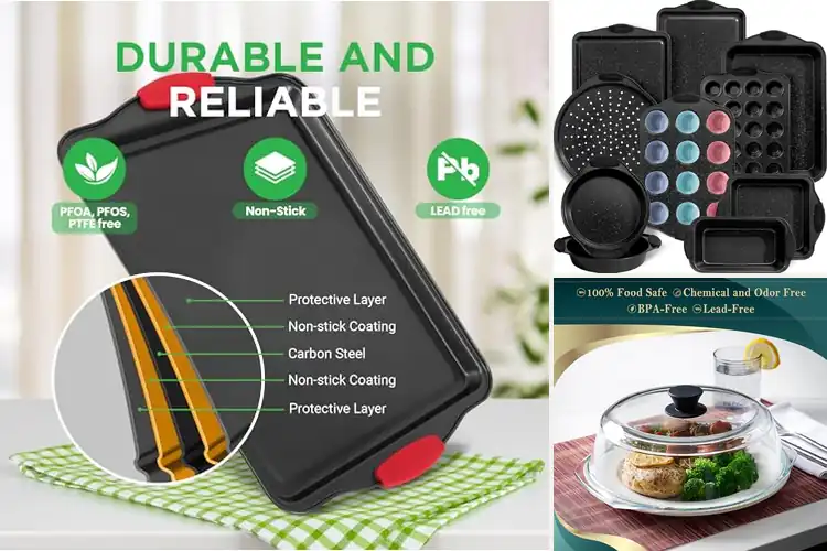 Detailed view of Best Easy Grip Handles Bakeware