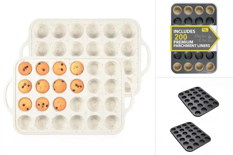 Detailed view of Best Easy Release Mini Muffin Tin