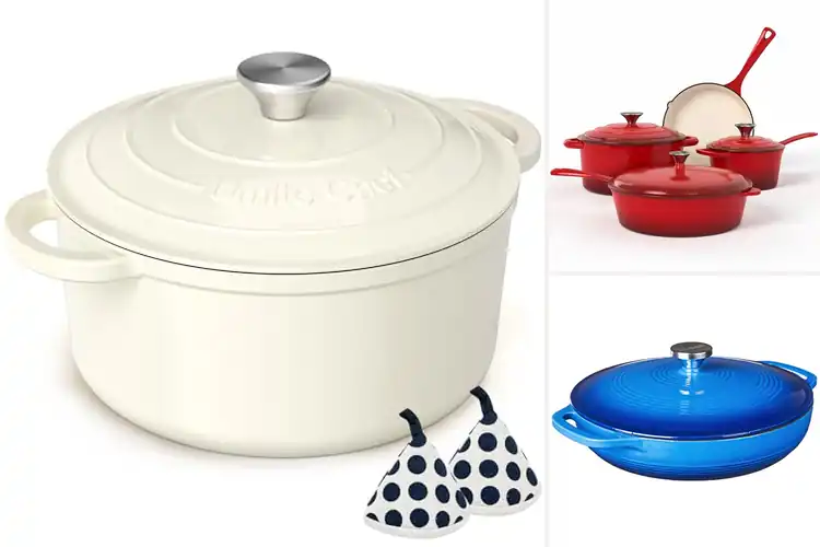 Detailed view of Best Enameled Cast Iron Cookware