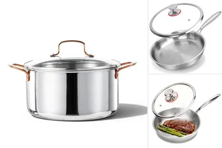 Detailed view of Best Even Heating Cookware for Effortless Meals