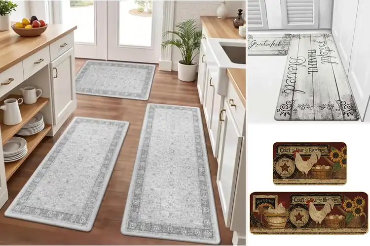Detailed view of 10 Best Farmhouse Kitchen Rug Sets for Style & Comfort