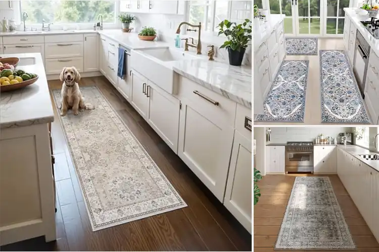 Detailed view of 10 Best Farmhouse Kitchen Runner Rugs for Cozy Style