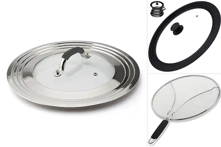 Detailed view of Best Fit For 15 Inch Pans: Lock In Flavor