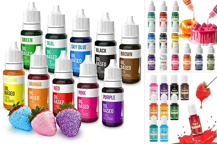 Detailed view of Best Fondant Coloring Oils