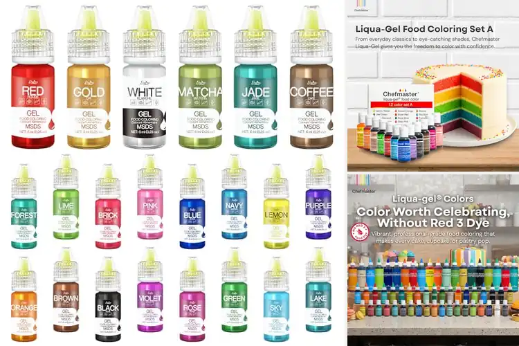 Detailed view of Best Fondant Coloring