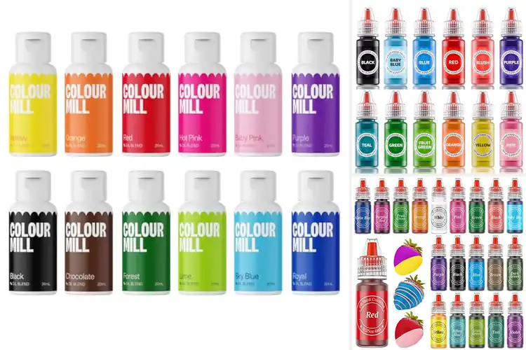 Detailed view of Best Food Safety Compliant Color Oils
