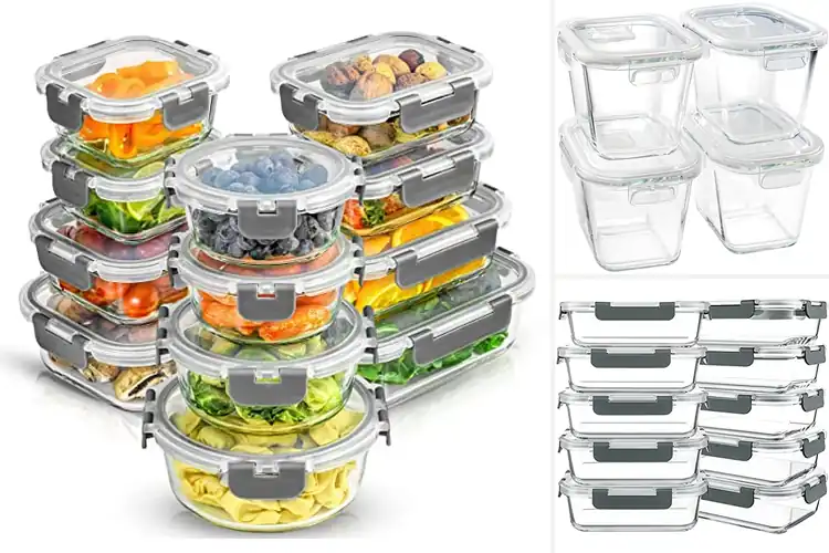 Detailed view of Best Freezer Safe Glass Containers