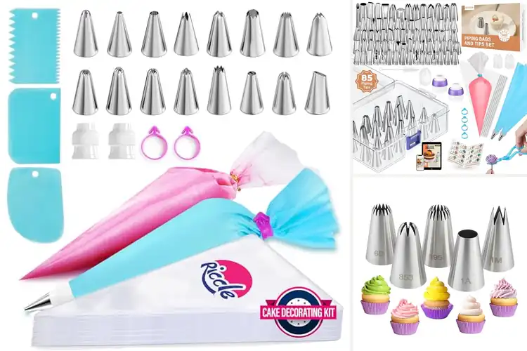 Detailed view of 10 Best Frosting Tips Sets for Perfect Cake Decorating
