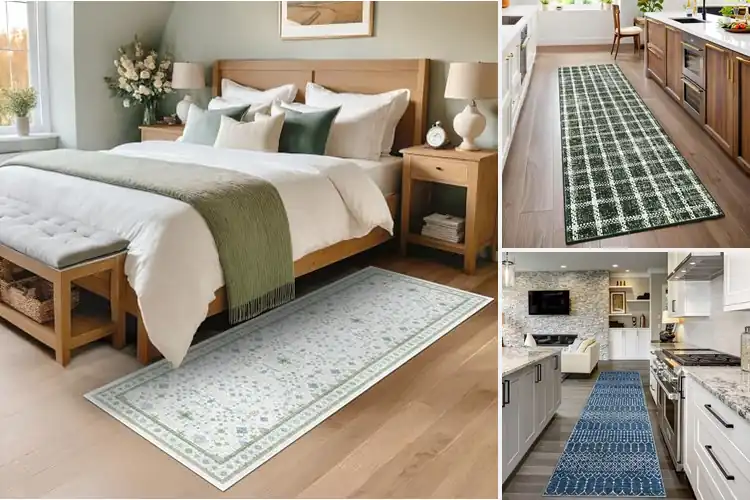 Detailed view of 10 Best Geometric Kitchen Runners to Boost Style & Safety