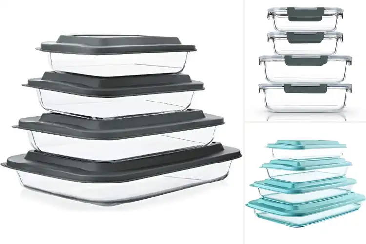 Detailed view of Best Glass Baking Sets
