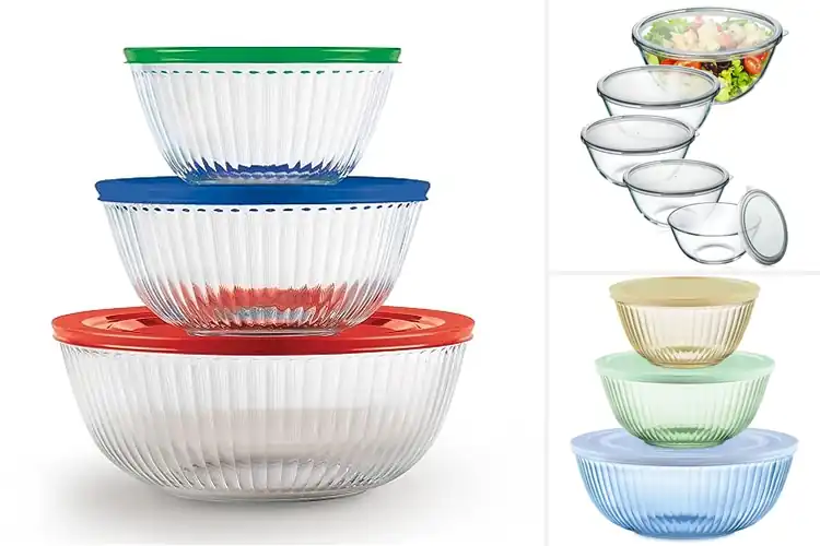 Detailed view of Best Glass Bowls With Lids
