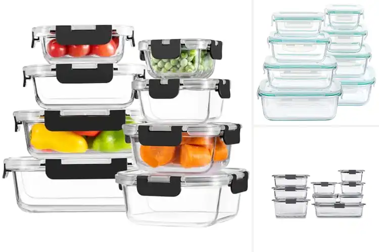 Detailed view of Best Glass Food Containers: Keep Meals Fresh & Organized