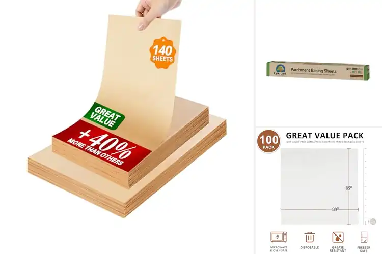 Detailed view of Best Greaseproof Baking Sheets