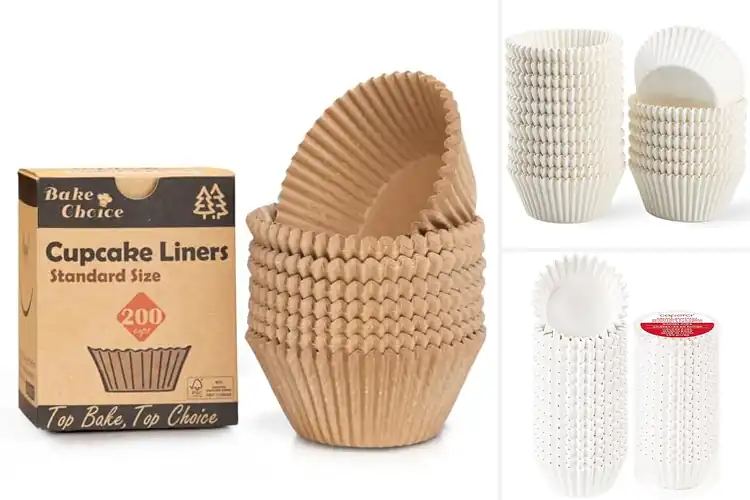Detailed view of Best Greaseproof Cupcake Liners 428F