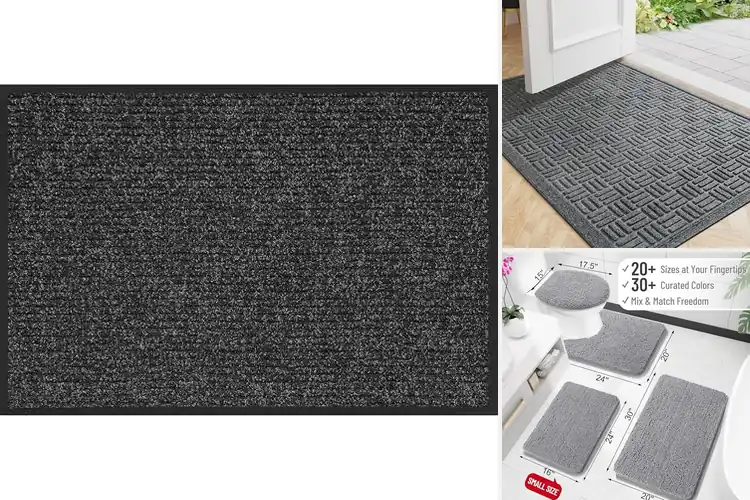 Detailed view of 10 Best Grey Mats to Protect Floors & Prevent Slips