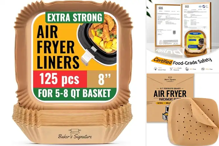 Detailed view of Best Healthy Liners For Air Fryers: Top 10 Easy-Clean Picks