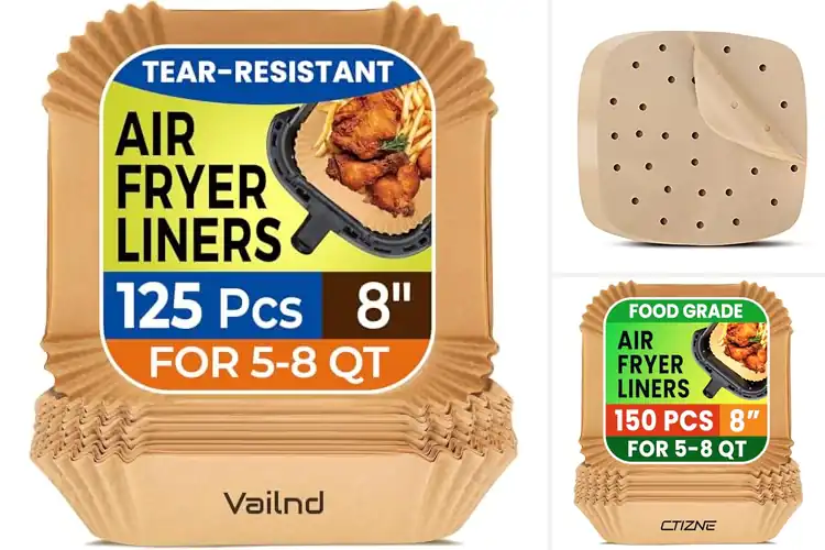 Detailed view of Best Healthy Parchment Liners For Air Fryers
