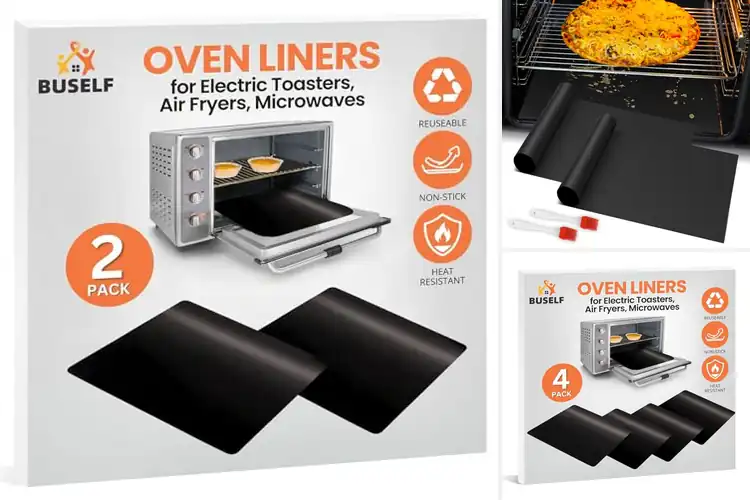Detailed view of 10 Best Heat Resistant Fryer Liners: Effortless Cleaning
