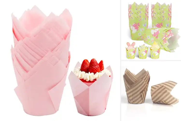 Detailed view of Best Heat Resistant Tulip Liners: Bake Like a Pro