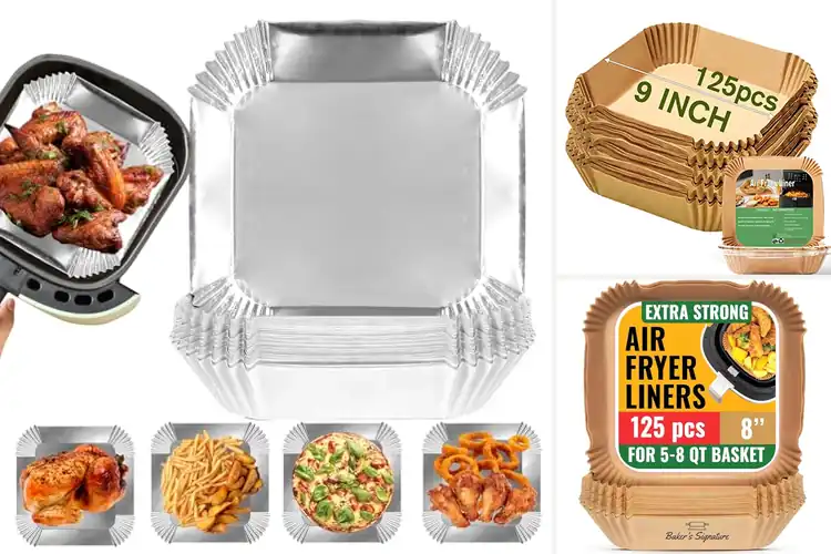 Detailed view of Best High-Temp Air Fryer Liners for Easy Cooking & Cleanup