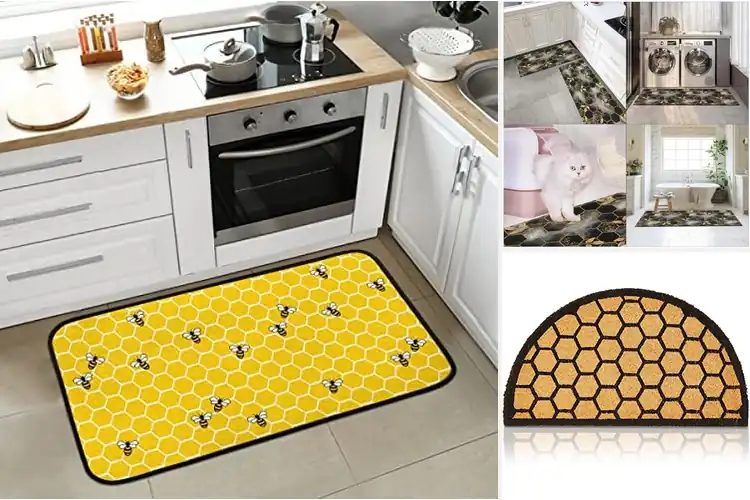 Detailed view of 10 Best Honeycomb Non Slip Kitchen Mats for Comfort & Safety