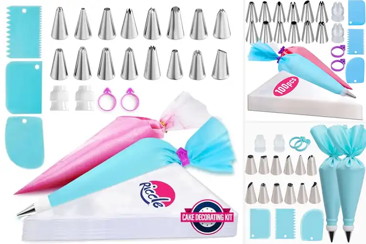 Detailed view of 10 Best Icing Bags And Tips Sets: Bake Like A Pro