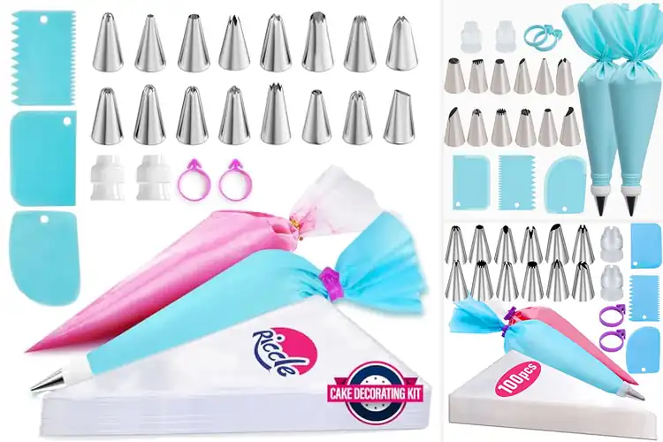 Detailed view of Best Icing Bags With Tips Combo: Mess-Free Baking Made Easy