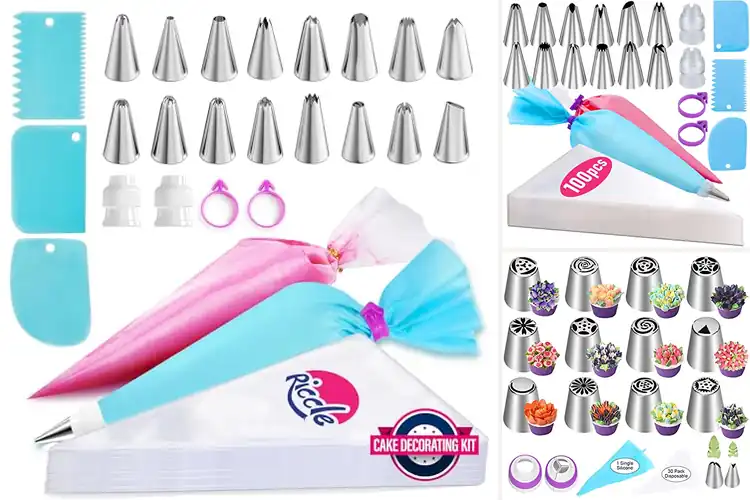 Detailed view of Best Icing Tips For Cake Decorating Kit