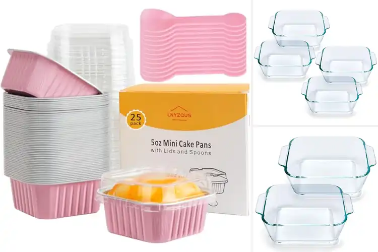 Detailed view of Best Individual Portion Baking Pans
