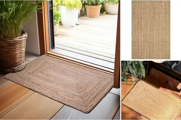 Detailed view of 10 Best Jute Kitchen Rugs for a Cozy, Fresh Look