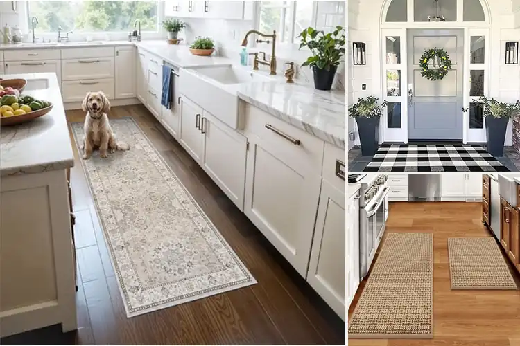 Detailed view of 10 Best Kitchen Farmhouse Rugs for Comfy, Stylish Feet